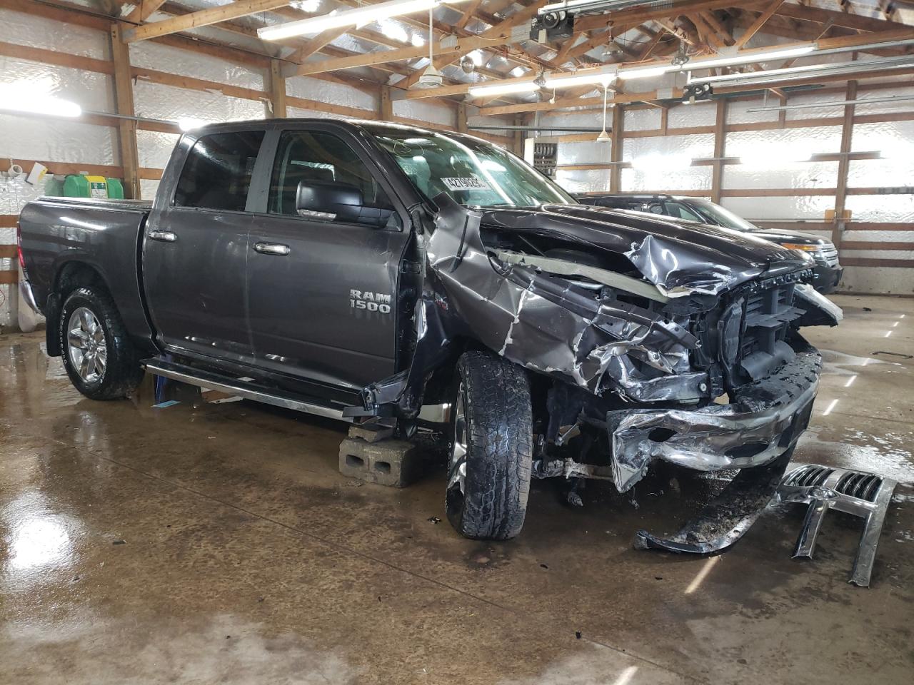 RAM 1500 SLT 2018 with VIN 1C6RR7LT3JS345421 - Photo from auction