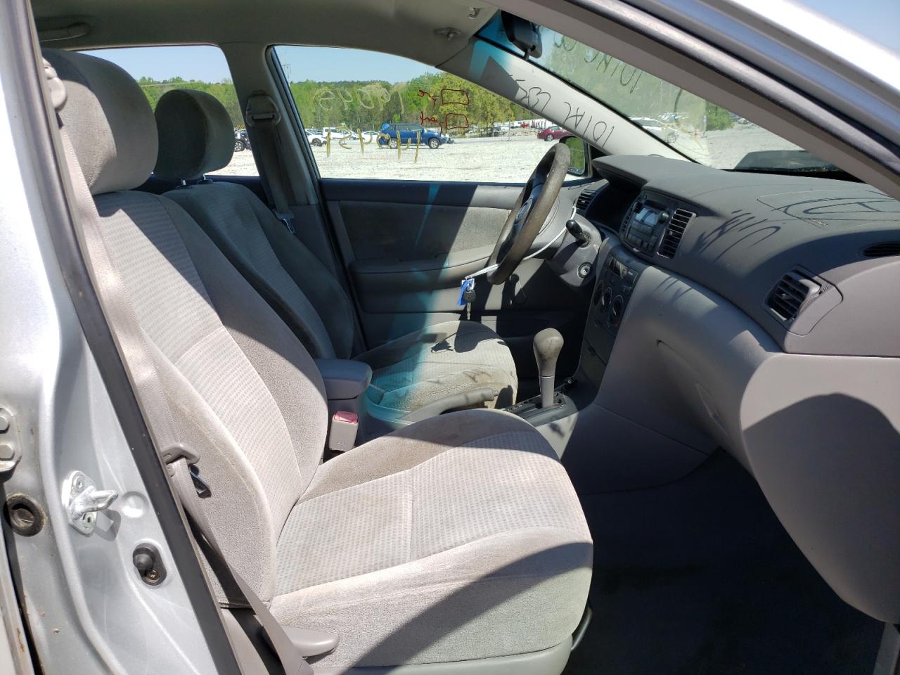 Photo 5 from auction – 2005 TOYOTA COROLLA CE with VIN 2T1BR32E45C437117