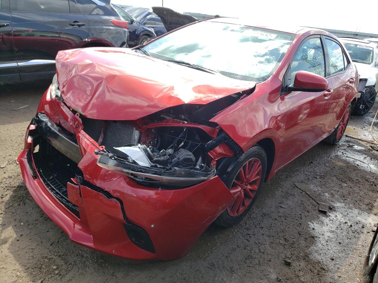 Photo 2 from auction – 2014 TOYOTA COROLLA L with VIN 5YFBURHE2EP111597