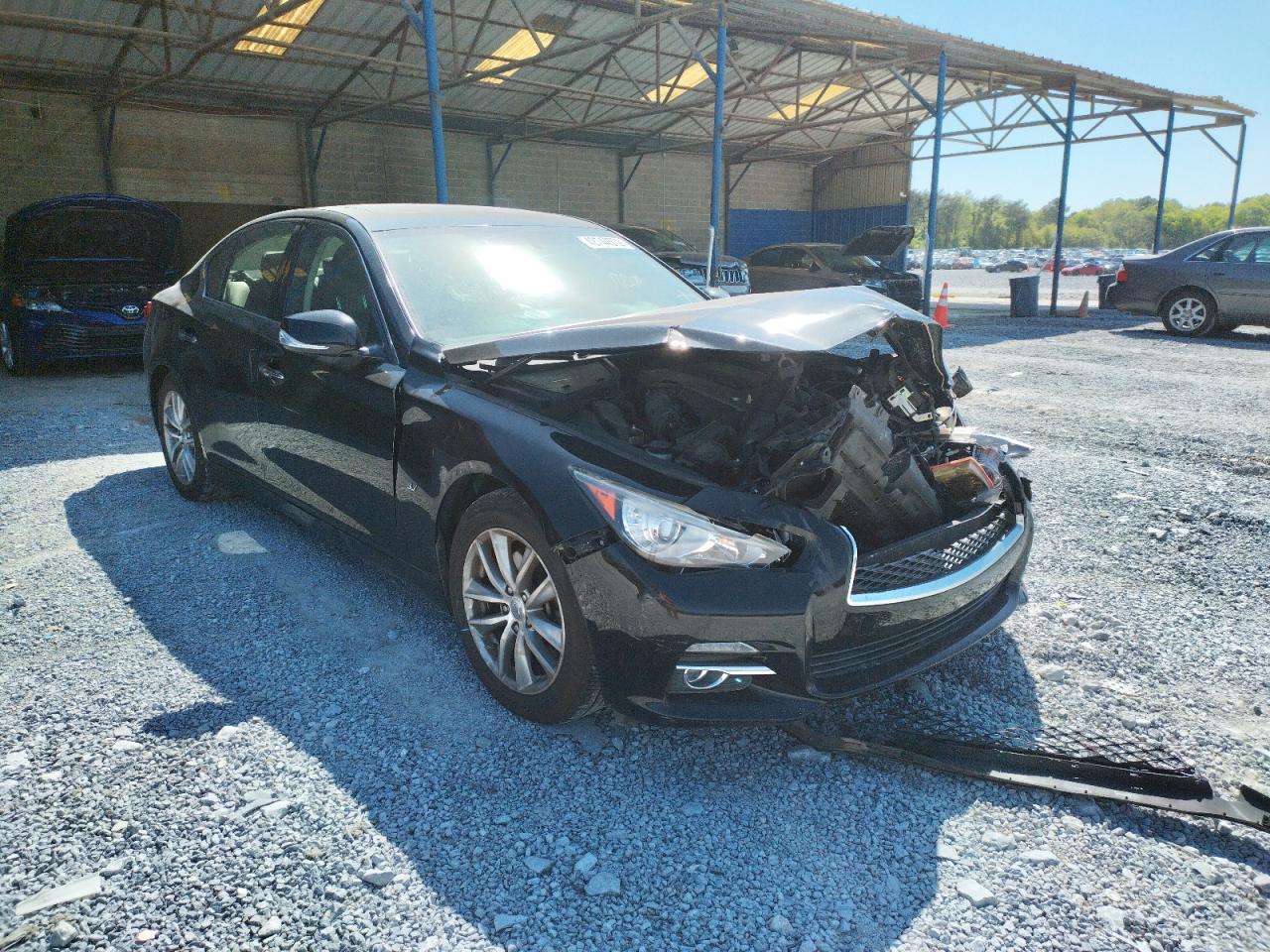 Photo 1 from auction – 2014 INFINITI Q50 BASE with VIN JN1BV7AP7EM675216