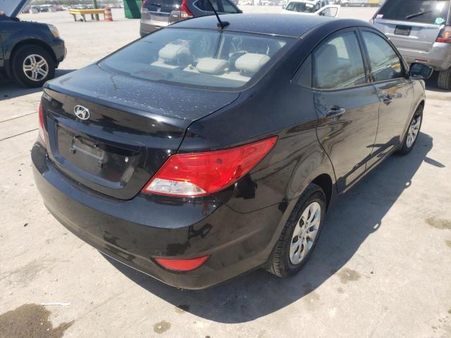 Photo 4 from auction – 2016 HYUNDAI ACCENT SE with VIN KMHCT4AE8GU973972