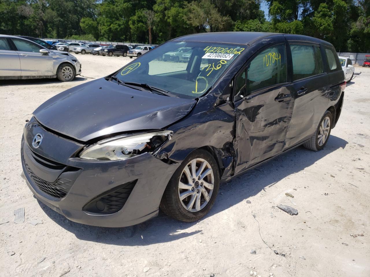 Photo 2 from auction – 2014 MAZDA 5 SPORT with VIN JM1CW2BL0E0173622