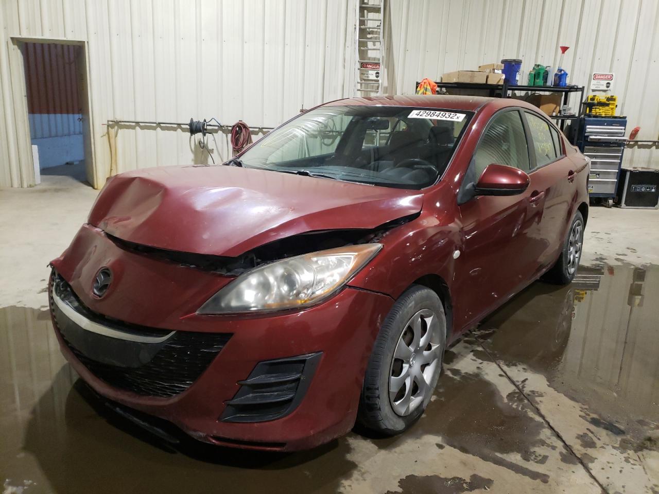 Photo 2 from auction – 2010 MAZDA 3 I with VIN JM1BL1SF7A1122129
