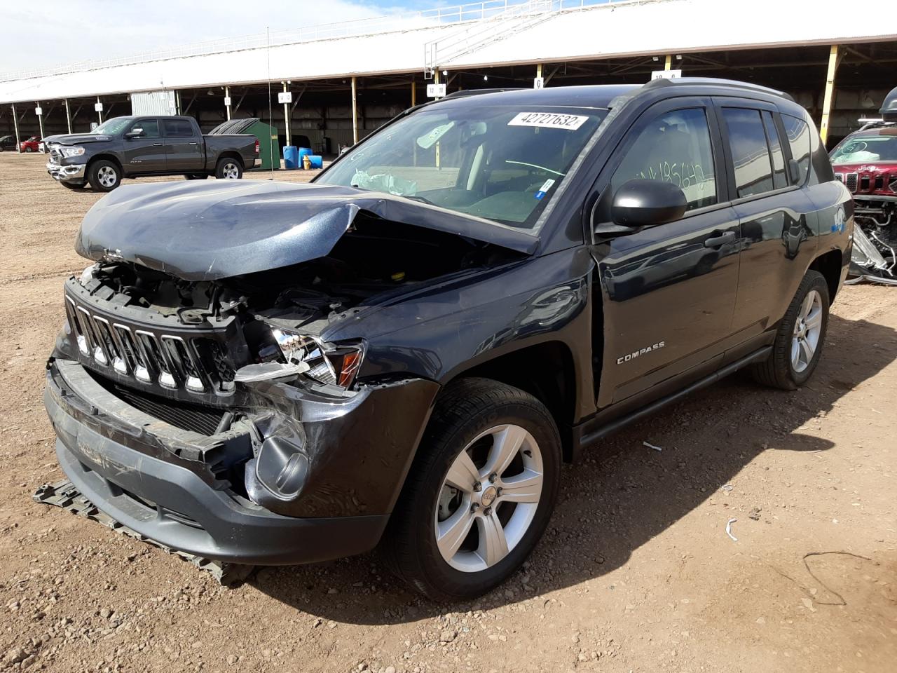 Photo 2 from auction – 2014 JEEP COMPASS SP with VIN 1C4NJCBB6ED905569