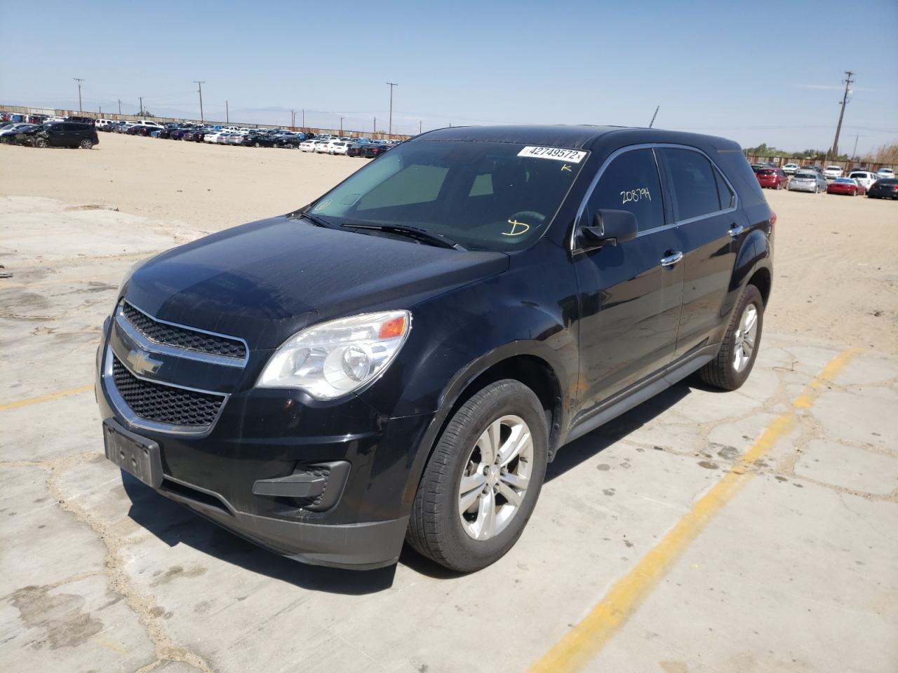 Photo 2 from auction – 2015 CHEVROLET EQUINOX LS with VIN 2GNALAEK0F1126262