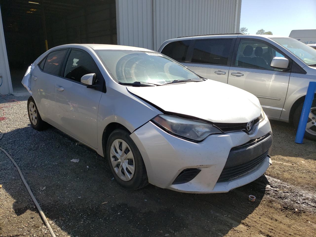TOYOTA COROLLA L 2014 with VIN 2T1BURHE2EC223848 - Photo from auction