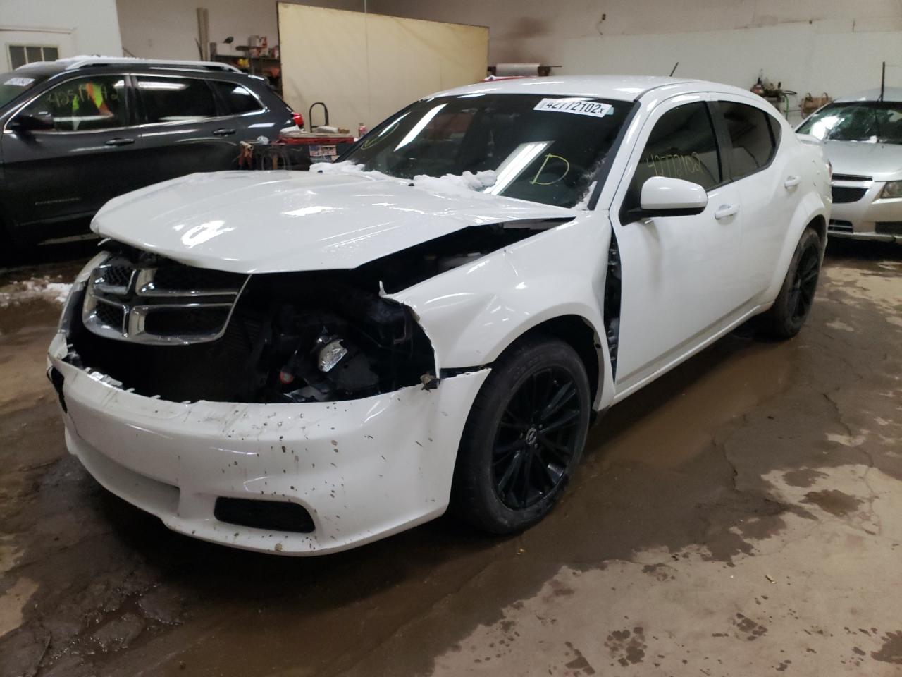 Photo 2 from auction – 2012 DODGE AVENGER SX with VIN 1C3CDZCB0CN227977