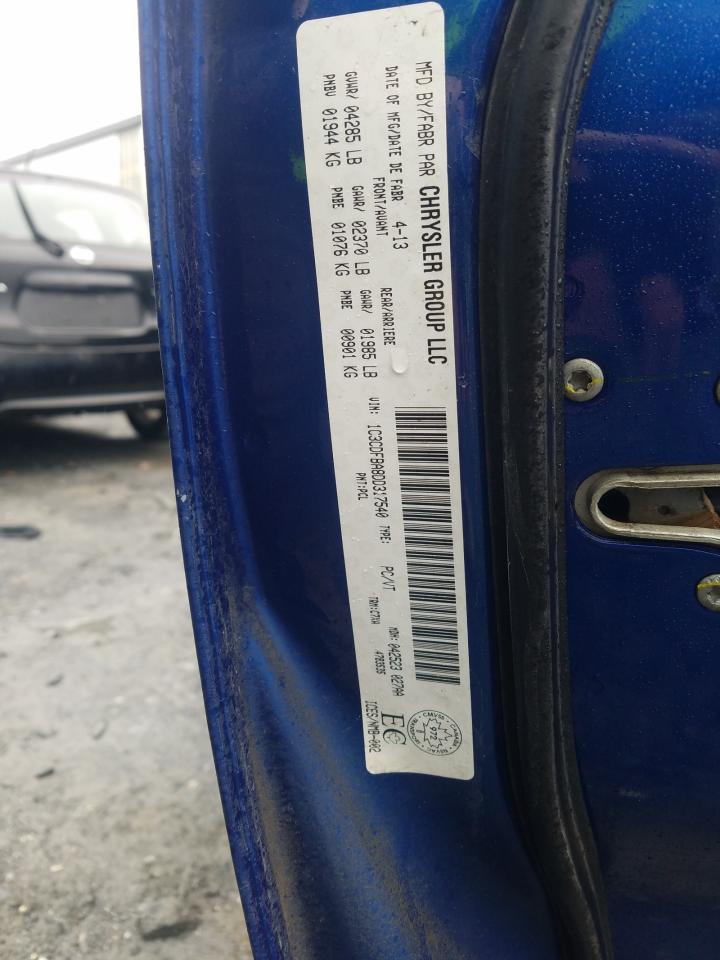 Photo 10 from auction – 2013 DODGE DART SXT with VIN 1C3CDFBA8DD317540