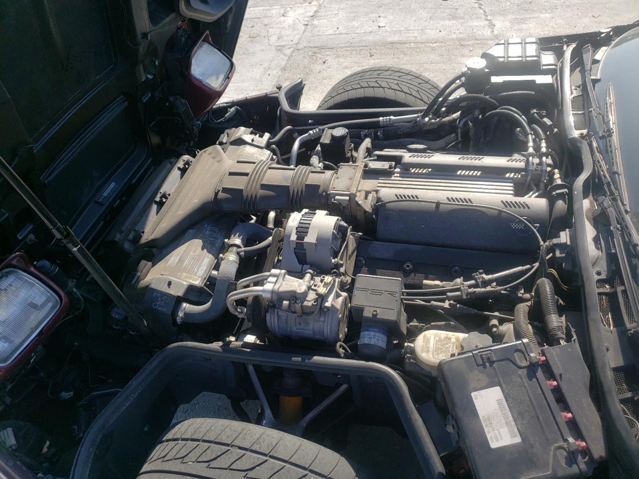 Photo 7 from auction – 1993 CHEVROLET CORVETTE with VIN 1G1YY23P2P5102146