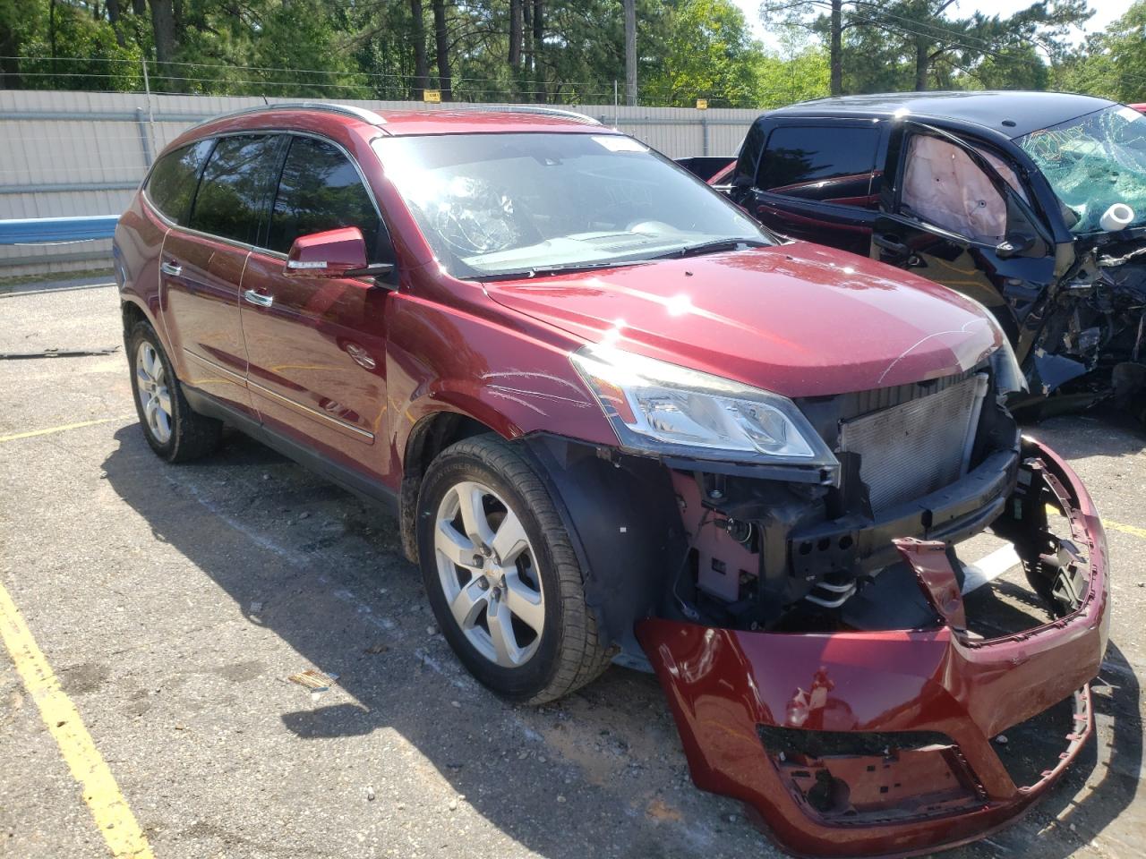 Photo 1 from auction – 2016 CHEVROLET TRAVERSE L with VIN 1GNKRJKDXGJ299450