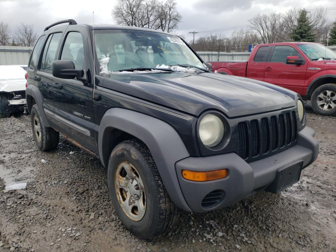 Photo 1 from auction – 2003 JEEP LIBERTY SP with VIN 1J4GL48K33W577040