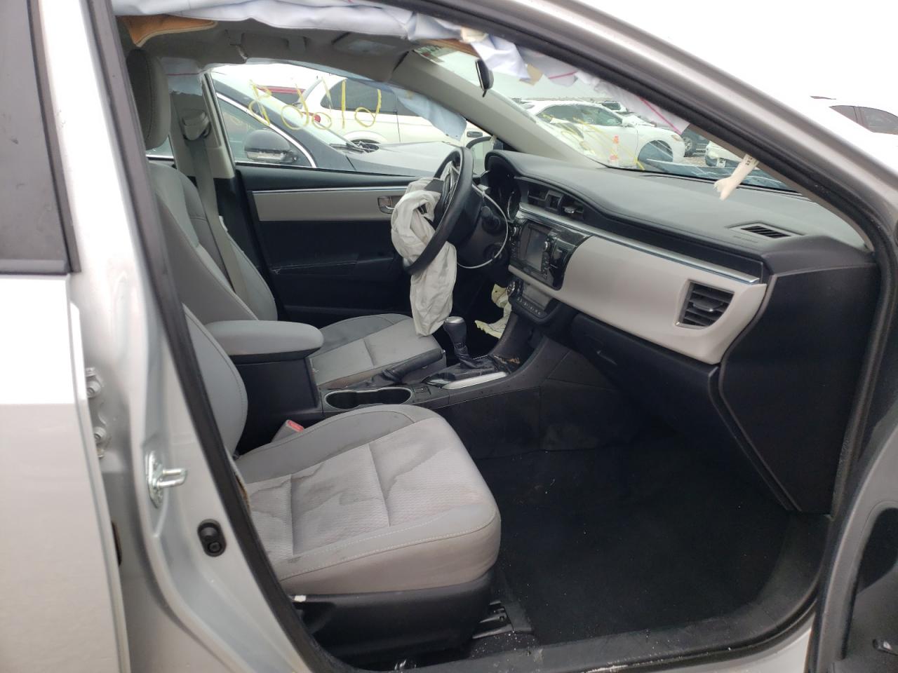 Photo 5 from auction – 2014 TOYOTA COROLLA L with VIN 2T1BURHE4EC023036