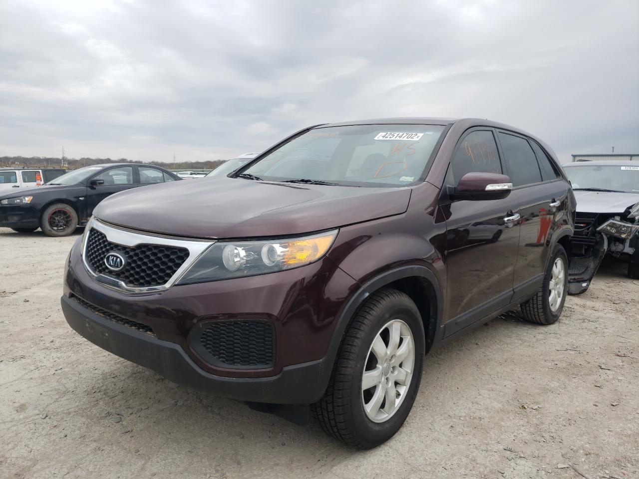 Photo 2 from auction – 2012 KIA SORENTO BA with VIN 5XYKT3A18CG284890