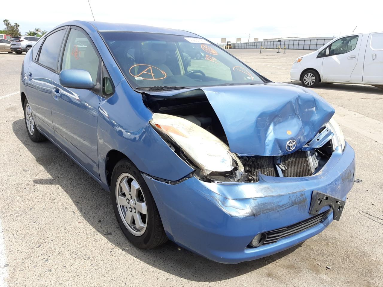 TOYOTA PRIUS 2005 with VIN JTDKB20U553016928 - Photo from auction