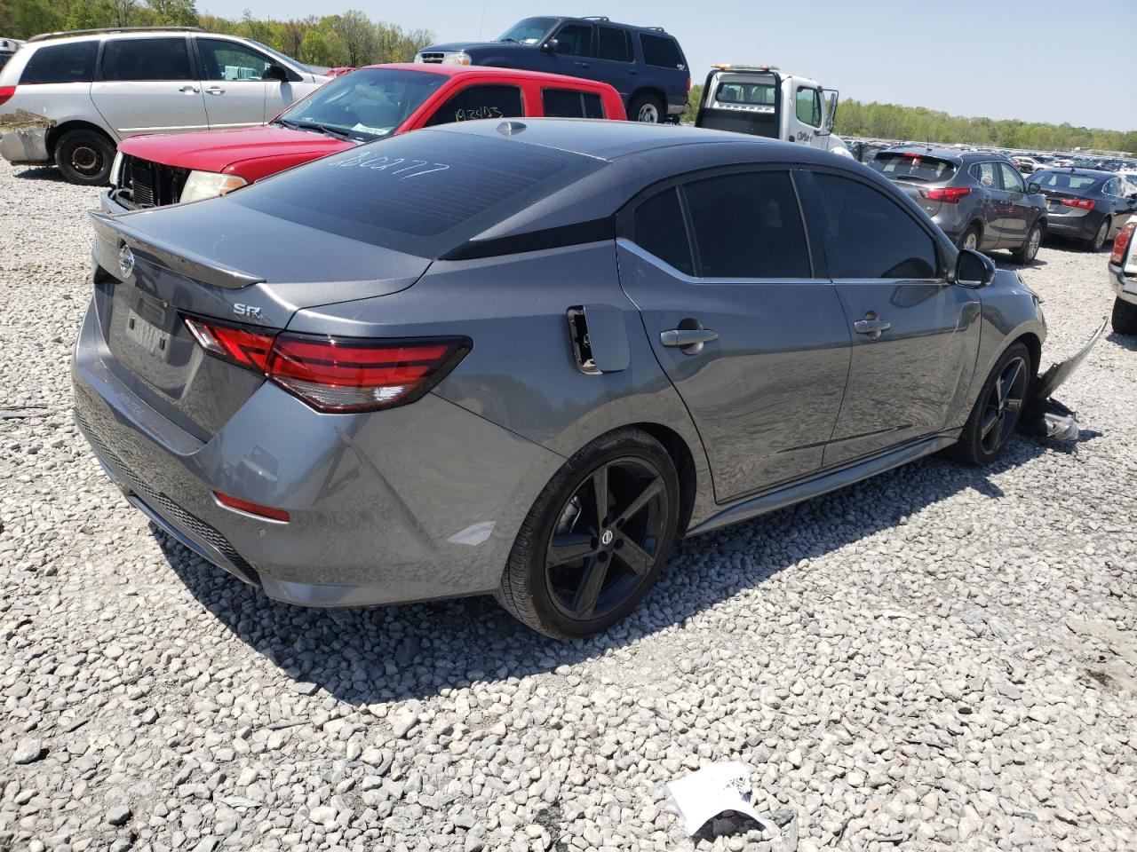 Photo 4 from auction – 2021 NISSAN SENTRA SR with VIN 3N1AB8DV2MY280277