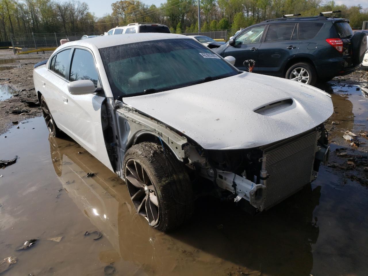 DODGE CHARGER R/ 2018 with VIN 2C3CDXGJ2JH166997 - Photo from auction