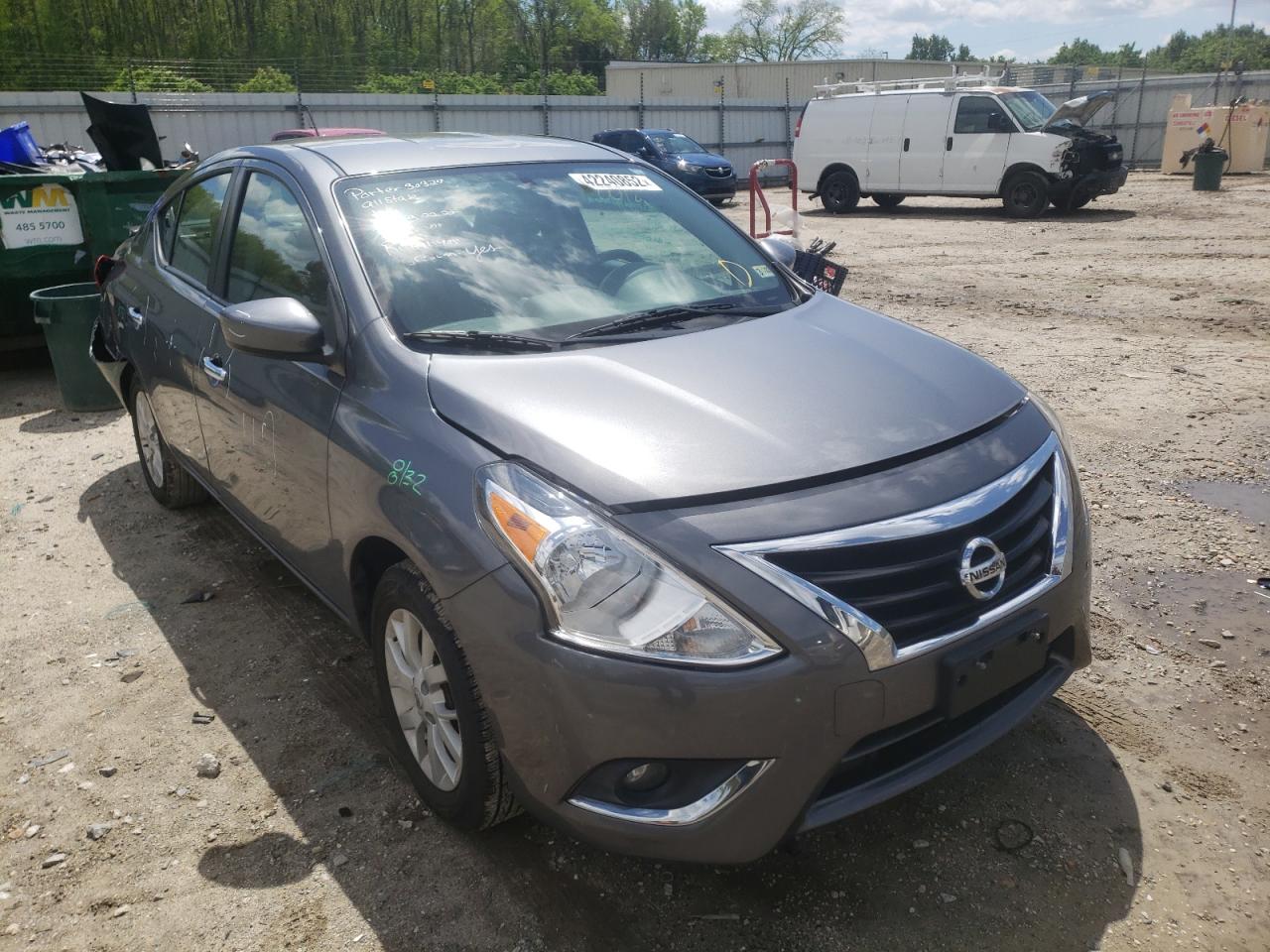 Photo 1 from auction – 2019 NISSAN VERSA S with VIN 3N1CN7AP5KL826175