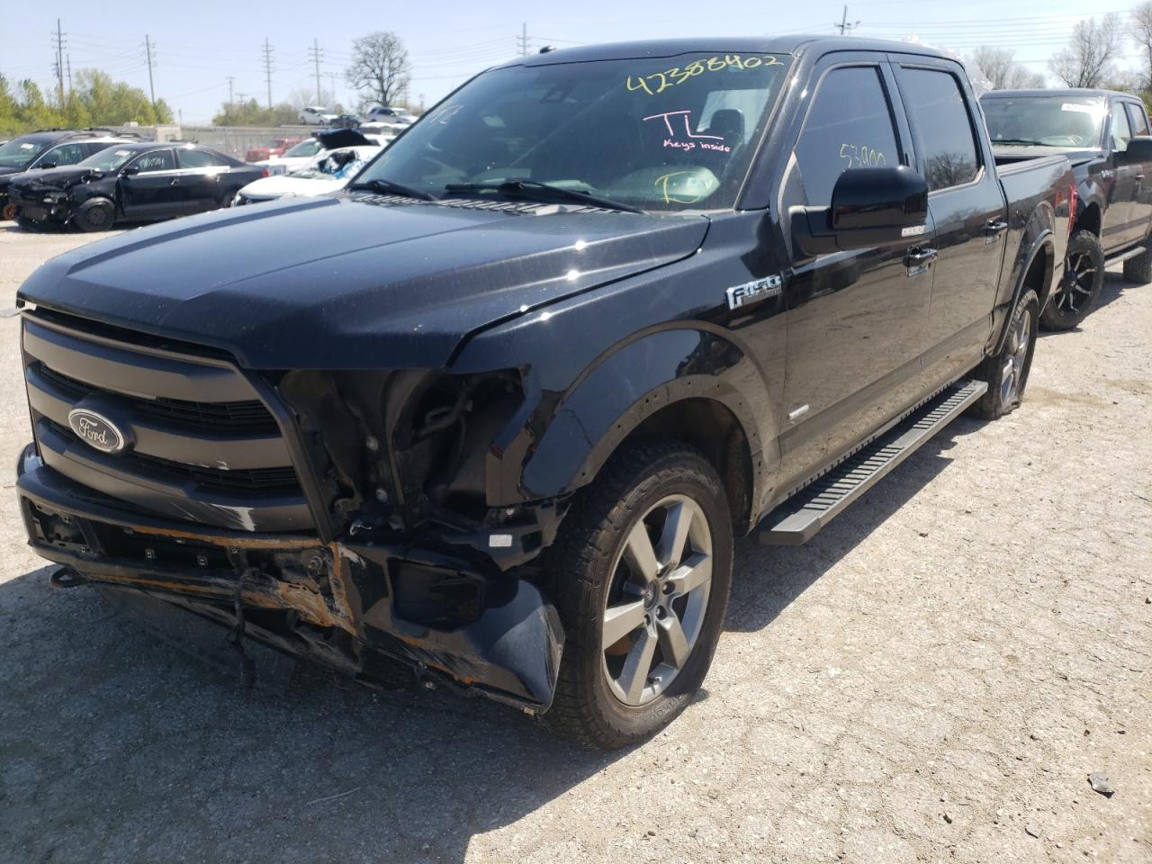 Photo 2 from auction – 2017 FORD F150 SUPER with VIN 1FTEW1EGXHFA29479