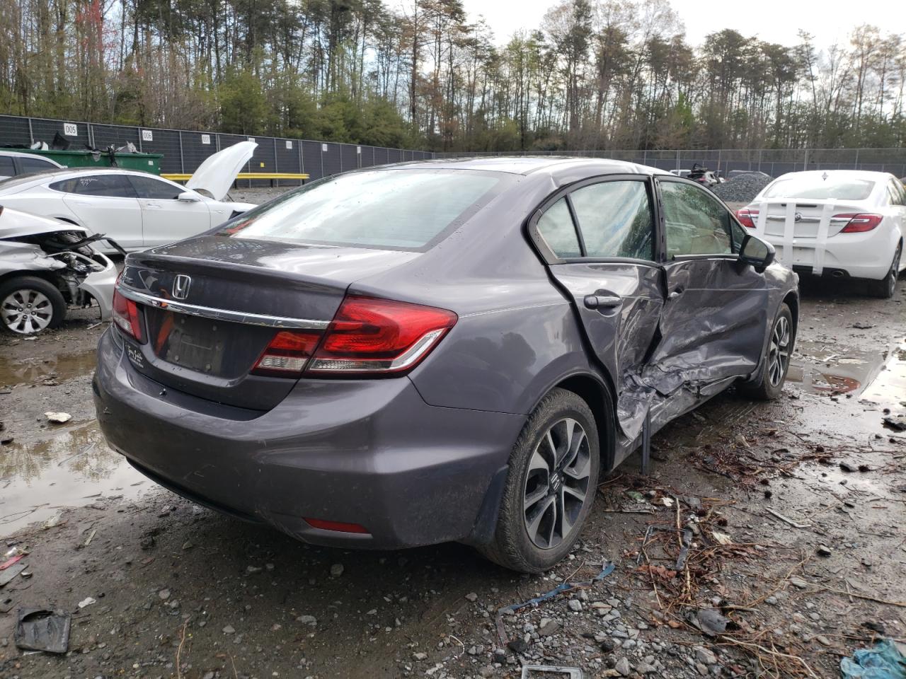 Photo 4 from auction – 2015 HONDA CIVIC EX with VIN 19XFB2F85FE090632