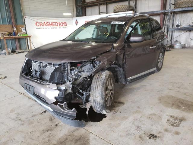 Photo 2 from auction – 2015 NISSAN PATHFINDER with VIN 5N1AR2MMXFC620294