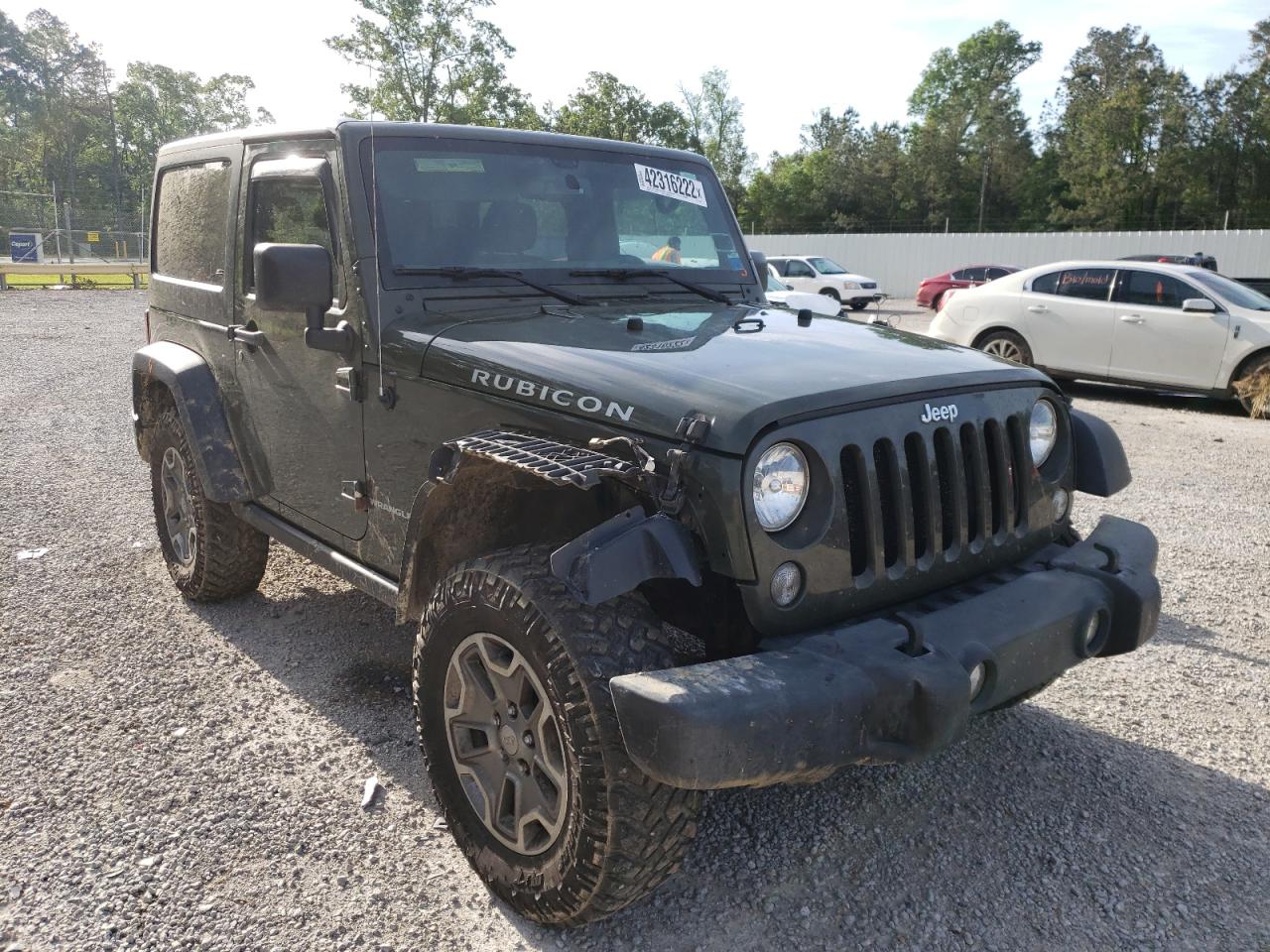 JEEP WRANGLER R 2015 with VIN 1C4BJWCG1FL666969 - Photo from auction