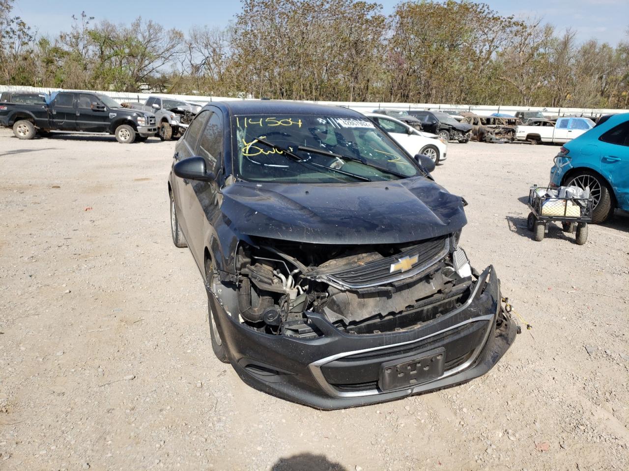 Photo 9 from auction – 2019 CHEVROLET SONIC LT with VIN 1G1JD5SB3K4114504