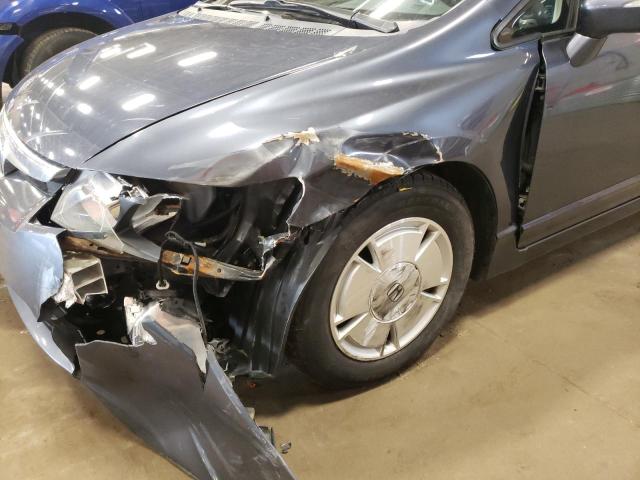Photo 9 from auction – 2008 HONDA CIVIC HYBR with VIN JHMFA36268S009107