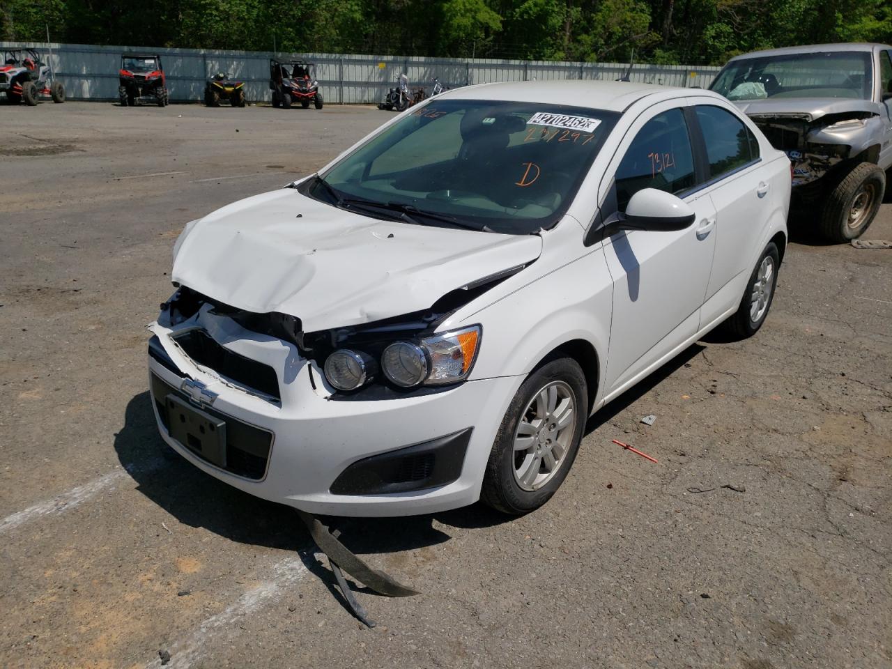 Photo 2 from auction – 2014 CHEVROLET SONIC LT with VIN 1G1JC5SH9E4237297