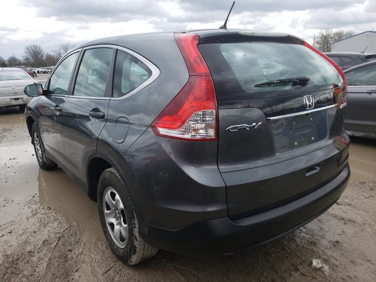 Photo 3 from auction – 2014 HONDA CR-V LX with VIN 5J6RM4H30EL093295