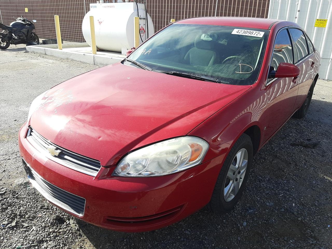 Photo 2 from auction – 2008 CHEVROLET IMPALA LS with VIN 2G1WB58K289234951
