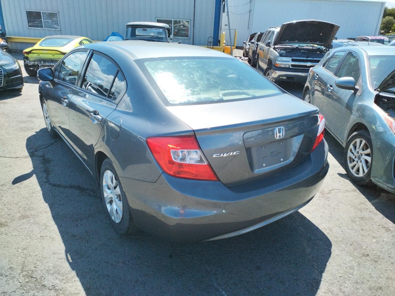 Photo 3 from auction – 2012 HONDA CIVIC LX with VIN 19XFB2F53CE343545