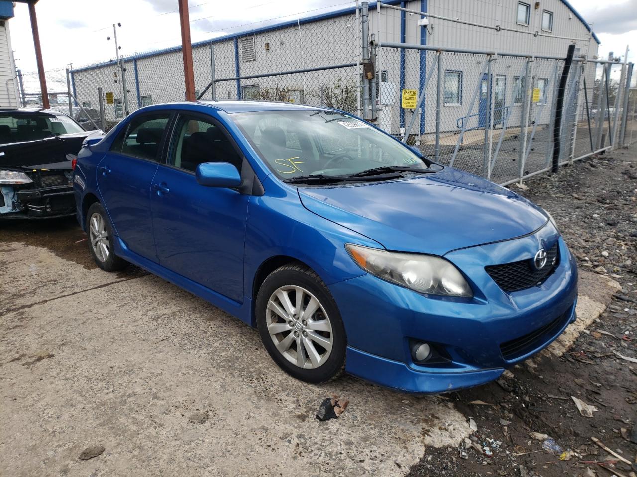 TOYOTA COROLLA BA 2010 with VIN 2T1BU4EE6AC292236 - Photo from auction