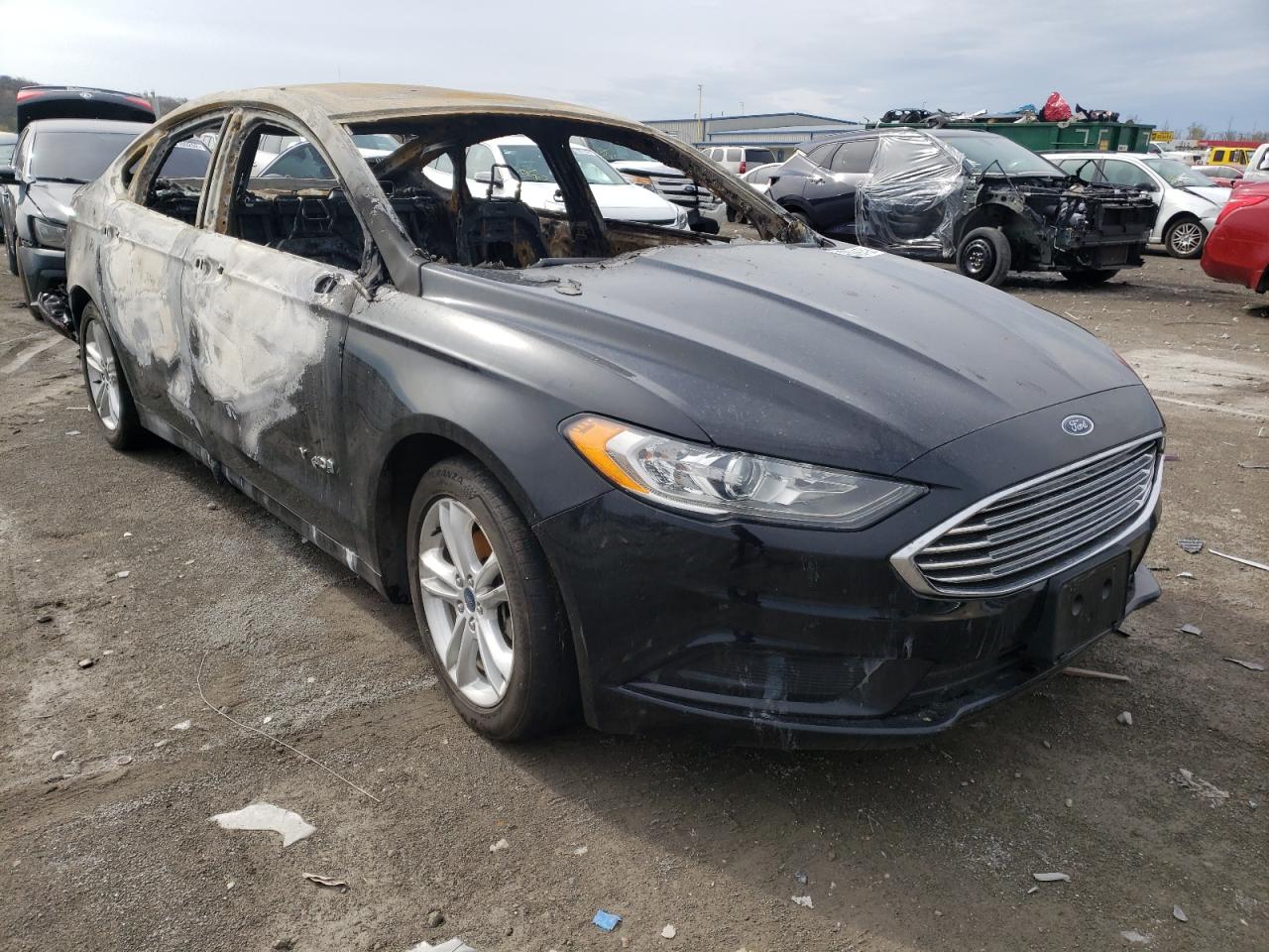 Photo 1 from auction – 2018 FORD FUSION SE with VIN 3FA6P0LU2JR209039