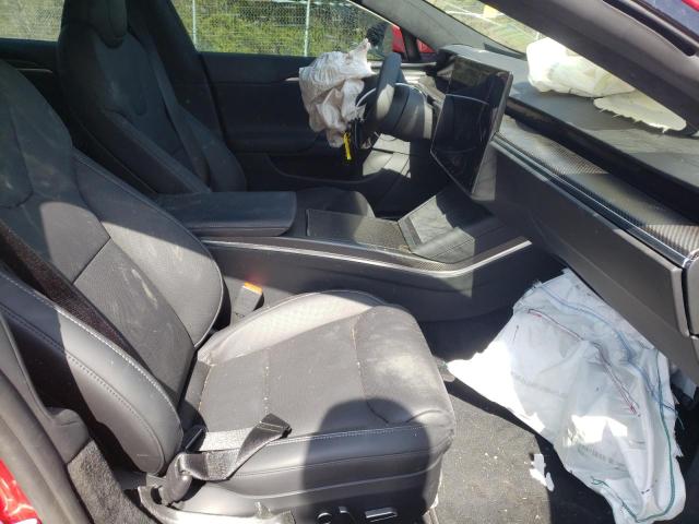 Photo 5 from auction – 2021 TESLA MODEL S with VIN 5YJSA1E69MF437947