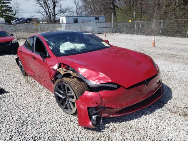 TESLA MODEL S 2021 with VIN 5YJSA1E69MF437947 - Photo from auction