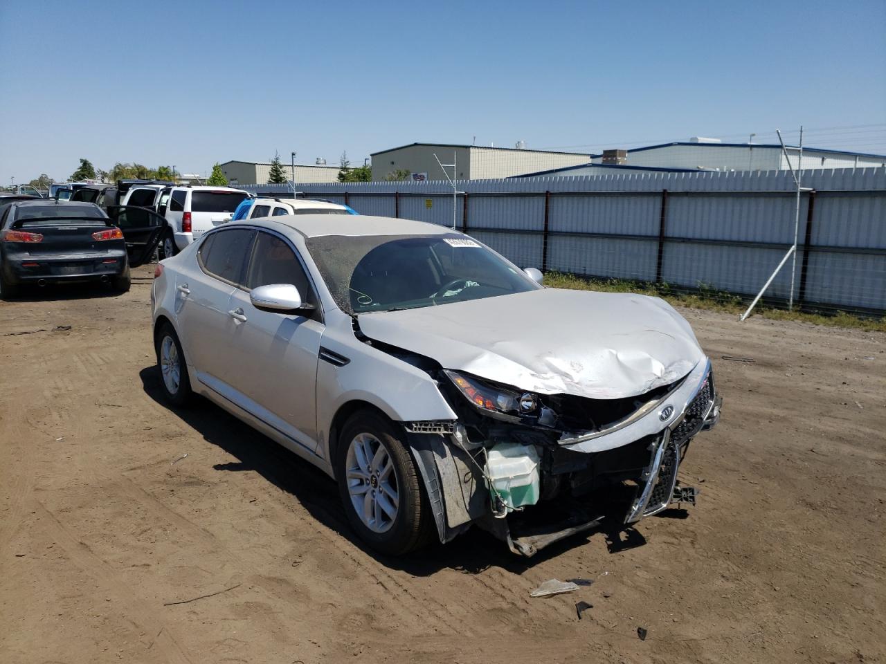 KIA OPTIMA LX 2011 with VIN KNAGM4A76B5117686 - Photo from auction