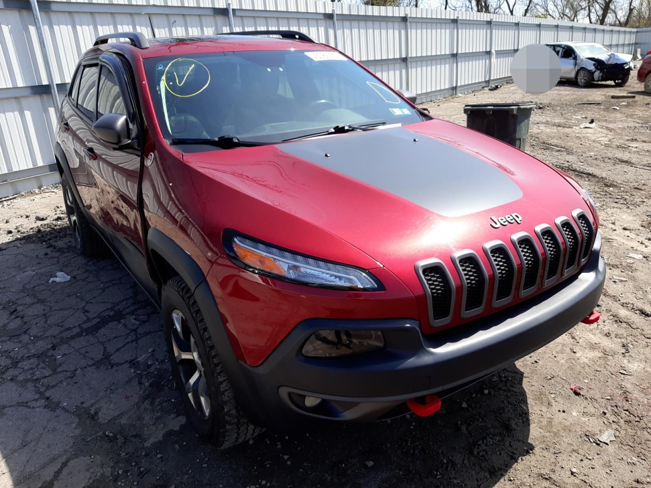 Photo 1 from auction – 2015 JEEP CHEROKEE T with VIN 1C4PJMBS6FW509615