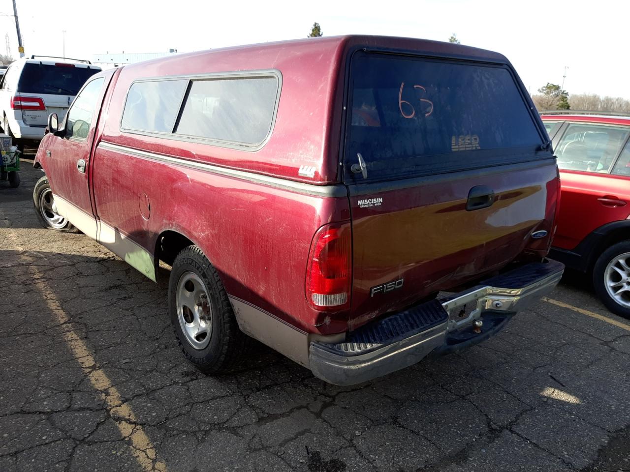 Photo 3 from auction – 1997 FORD F150 with VIN 2FTDF1729VCA16355