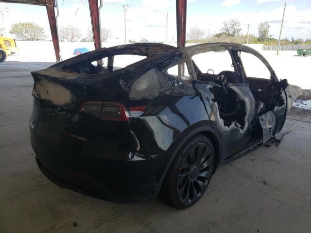 Photo 4 from auction – 2021 TESLA MODEL Y with VIN 5YJYGDEF3MF270060