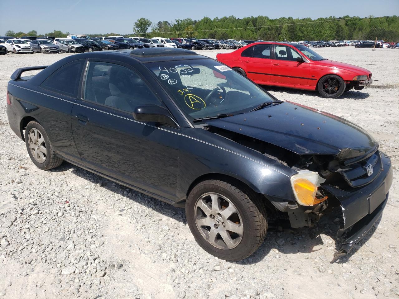 HONDA CIVIC EX 2003 with VIN 1HGEM22993L044052 - Photo from auction