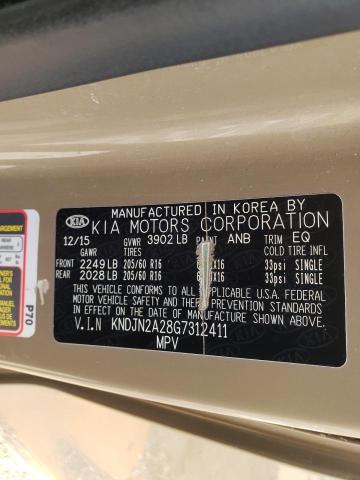 Photo 10 from auction – 2016 KIA SOUL with VIN KNDJN2A28G7312411