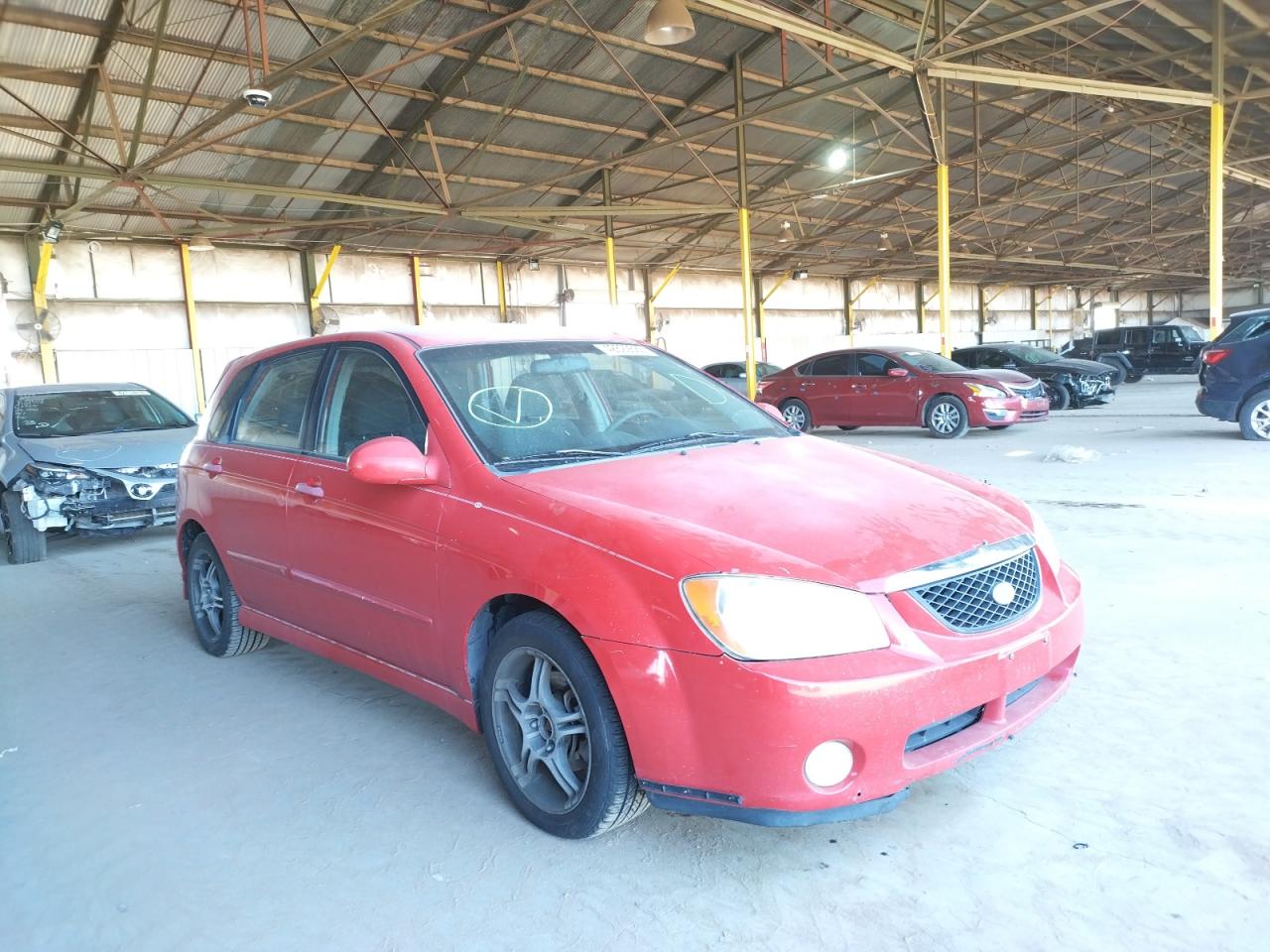 Photo 9 from auction – 2006 KIA SPECTRA5 with VIN KNAFE162265319712