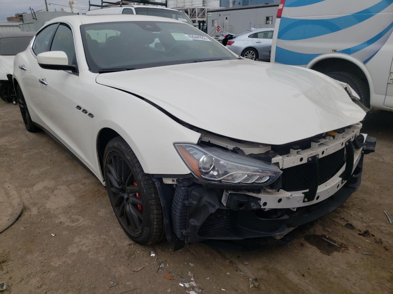 MASERATI GHIBLI S 2017 with VIN ZAM57RTAXH1237140 - Photo from auction