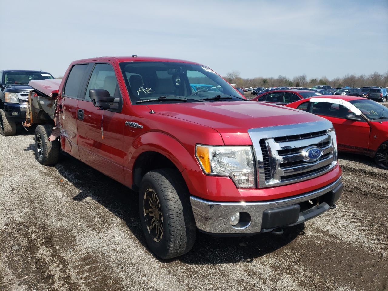 FORD F150 SUPER 2010 with VIN 1FTFW1E85AFD52552 - Photo from auction