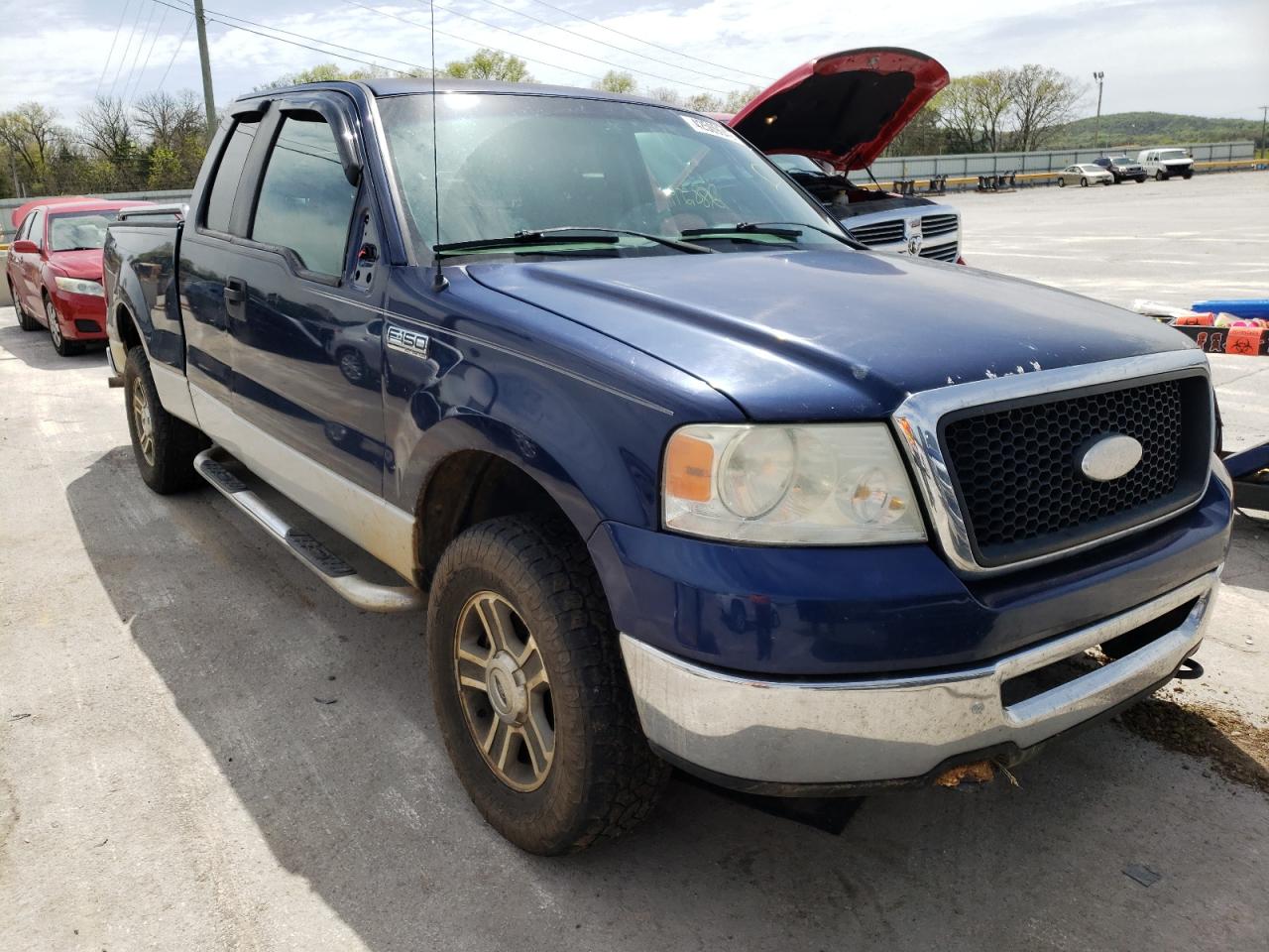 FORD F150 2007 with VIN 1FTRX14W27NA00554 - Photo from auction