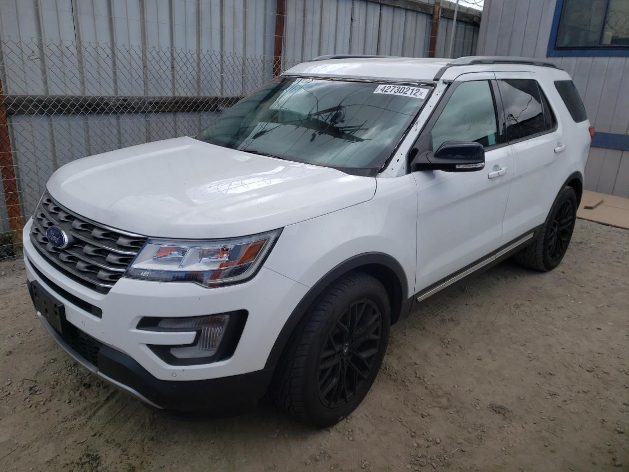 Photo 2 from auction – 2017 FORD EXPLORER X with VIN 1FM5K7D88HGD90899