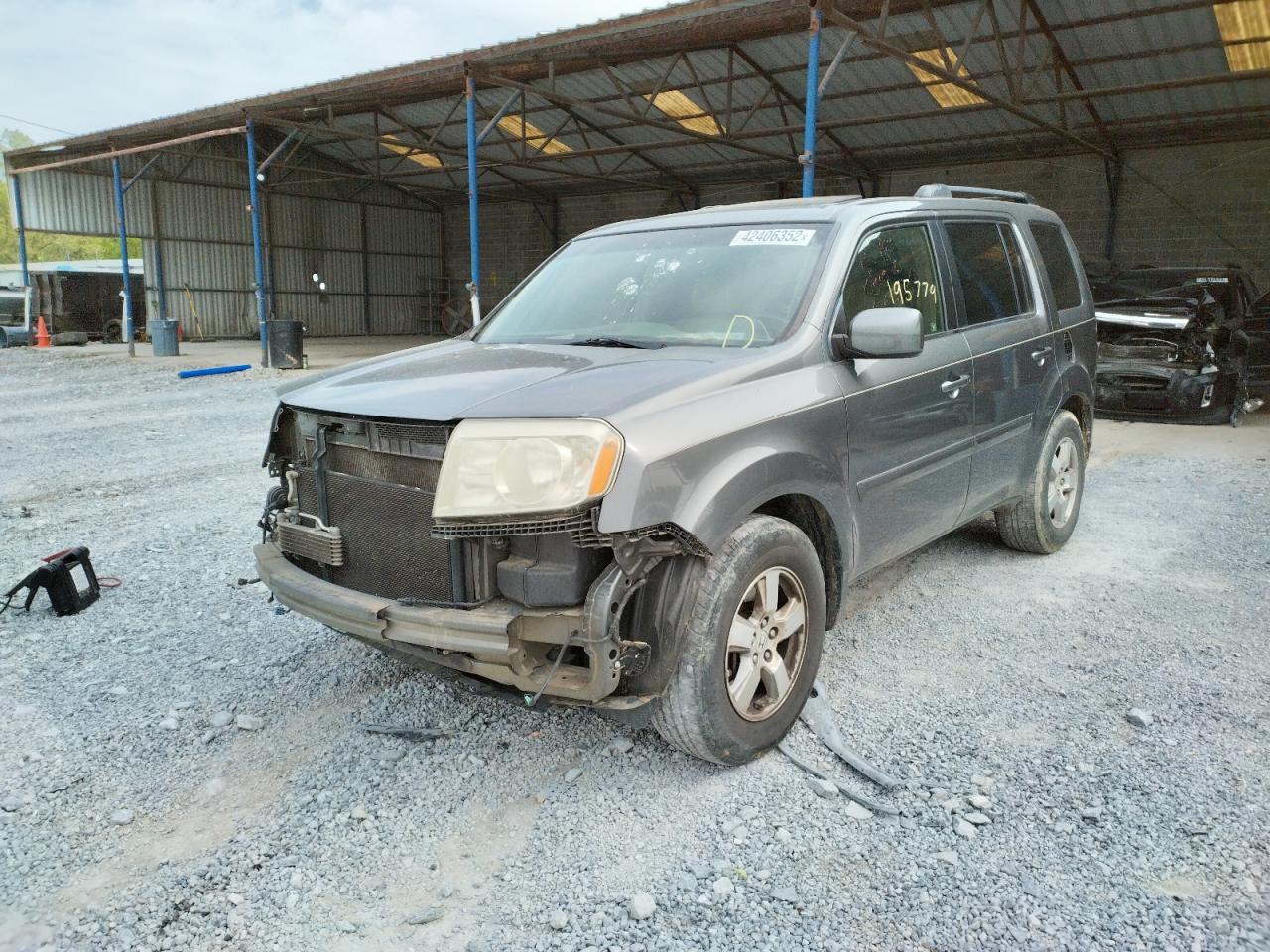 Photo 2 from auction – 2009 HONDA PILOT EXL with VIN 5FNYF38629B009518