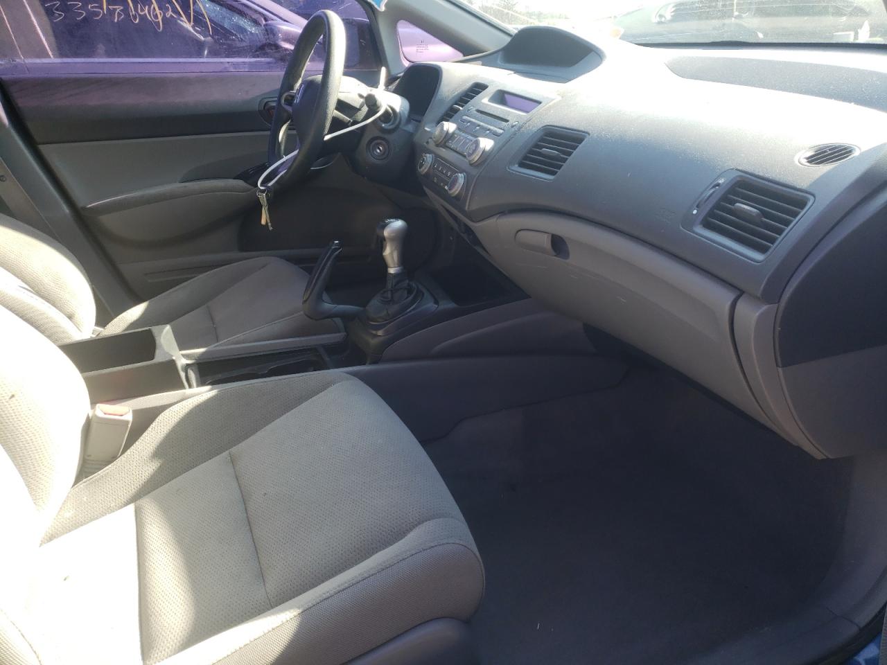 Photo 5 from auction – 2010 HONDA CIVIC VP with VIN 2HGFA1E36AH508343