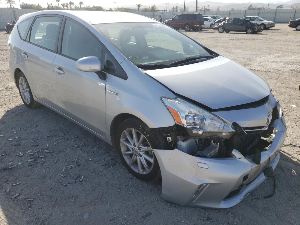 TOYOTA PRIUS V 2012 with VIN JTDZN3EU5C3160030 - Photo from auction