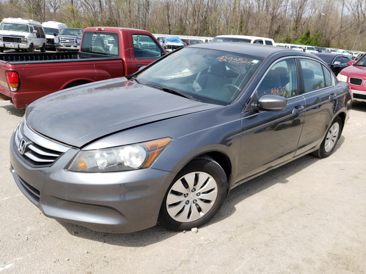 Photo 2 from auction – 2012 HONDA ACCORD LX with VIN 1HGCP2F32CA155185